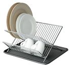 New ListingDrying  Design Dish Drain Rack with Sink or Counter Drying Board - Drain Rack