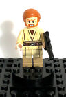 LEGO Star Wars OBI-WAN KENOBI DARK TAN PRINTED LEGS - sw0535, set 75040, TBE