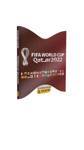 HARDCOVER PANINI ALBUM FIFA WORLD CUP QATAR 2022  + 100 PACKS OF STICKERS