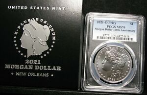 2021-O Privy Morgan Dollar Silver PCGS MS-70 IN HAND with BOX #153A