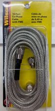 Wilson 305818FME 18 Foot Mini 8 75ohm CB Antenna Co-Phase Coax Cable With FME