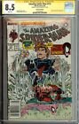 💥 Amazing Spider-Man #315 💥 CGC 8.5 Signed Todd McFarlane Newsstand Venom