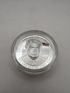 2020 Donald Trump 2000 Francs CFA, 2 Ozt Fine Silver .999