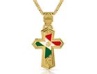 Montana Silversmiths Necklace Mens Mexican Pride Cross 24