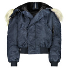 Men's Alpha Industries N2B Flight Parka Hood Navy Blue Size 2XL  NWT Jacket Coat