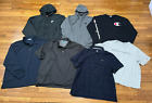 Men's Athletic Lot of 7 Size 2XL Nike Under Armour Champion Hoodies Tees Polos