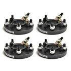 (4) 18mm Forged Black 4 Lug to 5 Lug Wheel Adapters 4x100 to 5x114.3 for BMW E30 (For: BMW)
