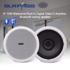 Home Audio System BT In Ceiling Speaker Bathroom Waterproof Built In Digital