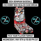 JEFFERSON ROJAS - 2024 Bowman Baseball 12 Hobby Box 1 Case Player Break