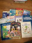 Lots of 18 Childrens kids books mixed titles Henny Penny Titanic Stuart Little