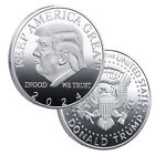 100PC Silver President Challenge 2024 Donald Trump Coin Keep Americe Great EAGLE
