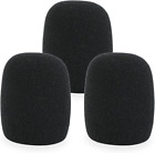 Mic Foam Replacement Covers for Shure SM57 Vocal Microphone, 3-Pack