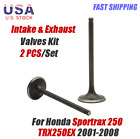 Intake Valve & Exhaust Valve Kit For Honda TRX250EX Sportrax 250 2001-2008 USA