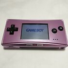 Nintendo GameBoy Micro PurPle Color Console Only Read Desc. See Video
