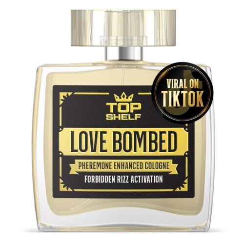 Topshelf Love Bombed- Pheromone Cologne for Men Attraction & Confidence | (50ml)