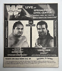 WWF Wrestling Challenge TV Taping November 1993 Newspaper Clipping RAZOR RAMON