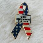New ListingValdosta State University Sept 9/11 Remembrance USA Flag Ribbon Lapel Pin