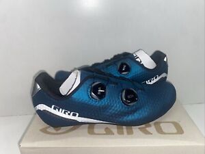 Giro Regime Cycling Shoes Harbor Blue Anodized Size 42.5 or 9.5