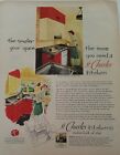 1952  St. Charles custom-built steel kitchen retro design cabinets ad
