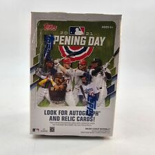 2021 Topps MLB Baseball Cards Opening Day Blaster Box