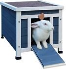 Outdoor Cat Houses for Feral Cats, Weatherproof Cat House for Outdoor Cats- Blue