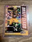 Trey Lance/2021 Panini Contenders/Draft Class /RED CRACKED ICE RC /07 of 23!!