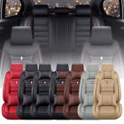 For Hyundai Tucson Accent Sonata Elantra Leather Car Seat Cover Full Set Cushion (For: 2021 Hyundai Elantra)