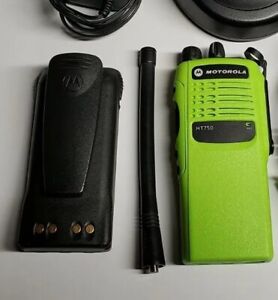 Motorola HT750 Green VHF 16 Ch 136-174 MHz Latest Firmware Aligned & Tested