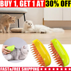 NEW Steamy Pet Brush Electric Spray Cat Hair Brush 3 In1 Dog Steamer Brush Bath-