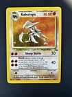 Pokémon TCG Kabutops Fossil 9/62 Holo Unlimited Holo Rare