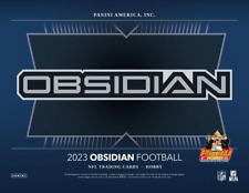 NEW YORK JETS 2023 Panini Obsidian NFL Football 6x Box Half Case Break #1