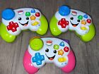 Lot of 3 Fisher-Price Laugh & Learn Game Controller Toys Colorful Toddler Remote