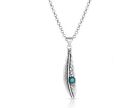 Montana Silversmiths Necklace Womens Solo Flight Feather 18