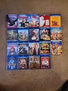 New ListingBlu-ray DVD Movies Mixed Lot of 19 Kids/Family Movies(See photo for titles)