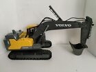 Volvo RC Excavator 1/16 Scale DOUBLE E EC160E Model Toy EE - For Parts Or Repair