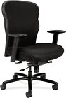 HON Wave Mesh Big and Tall Executive Chair | Black Fabric Seat | HVL705