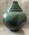 Roseville Pottery Futura Flame Vase 391-10 Art Deco Vase Near Mint c. 1928