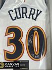Stephen Curry Signed Warriors Mitchell & Ness HWC NBA Authentic Jersey Psa Large