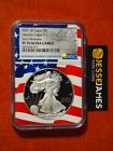 2021 W PROOF SILVER EAGLE NGC PF70 ULTRA CAMEO TYPE 1 EARLY RELEASES FLAG CORE