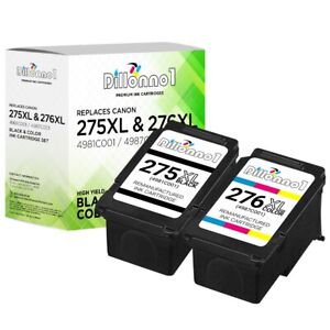 For Canon PG-275XL CL-276XL for PIXMA TS3520 TS3522 -SHOW INK LEVEL