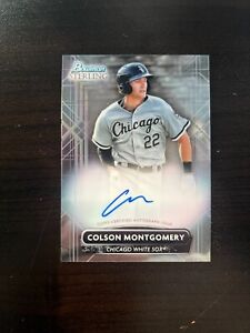 2022 Bowman Sterling Colson Montgomery Prospect Auto RC #PA-CM CWS