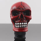 1pc Universal Red Skull Head Pickup Manual Gear Shift Knob Shifter Lever Handle (For: Volkswagen)