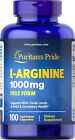Puritan's Pride L-arginine 1000 Mg Capsules, 100 Count, White