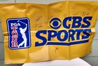 Signed PGA Tour CBS SPORTS Masters Autographed Vinyl Banner Approx 46