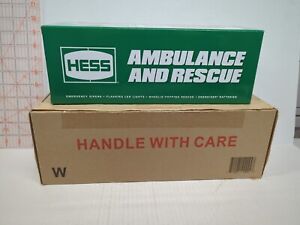 2020 Hess Truck Ambulance and Rescue Truck New in Box CC