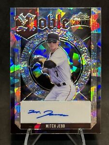 New Listing2023 Leaf Metal Mitch Jebb Noble Earth Cracked Ice Auto 1/1 PIRATES
