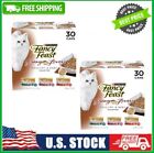 60 Cans Fancy Feast Gravy Wet Cat Food Variety Pack, Gravy Lovers Poultry Beef