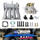 For 88-00 Honda Civic DX D15 D16 Racing Intake Manifold + 70mm Throttle Body SL (For: 2000 Honda Civic EX Coupe 2-Door 1.6L)