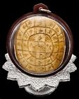 Cased Oil Panneng LP Sanit 2 Side Yantra Magic Protection Thai Amulet #4092