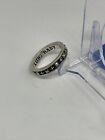 King Baby Studio Studded Band Ring Fine Silver .925 Size 10